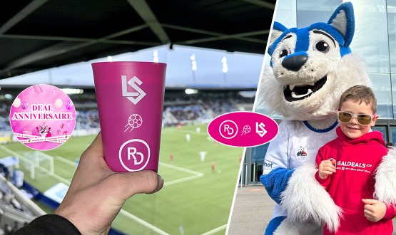 1 accès à La Tribune Realdeals.ch privée pour un match du LS au choix (Servette FC, FC Sion, FC Thoune, FC Lugano, FC Lucerne, Grasshopper)