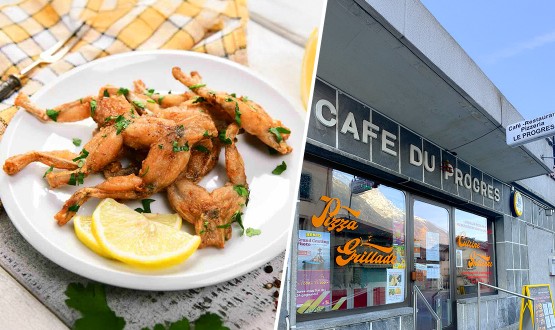 Menu Cuisses de grenouilles avec entrée dès 2 personnes 